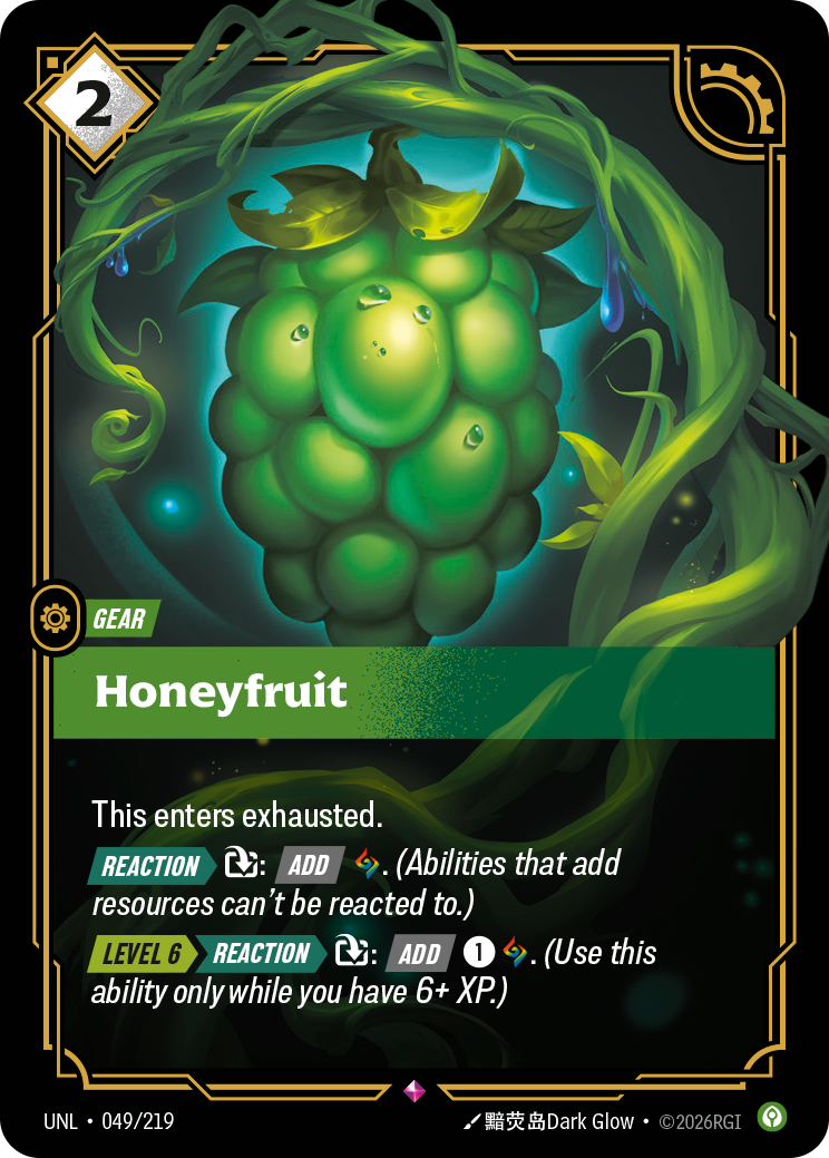 Honeyfruit — Riftbound UNL-049/219
