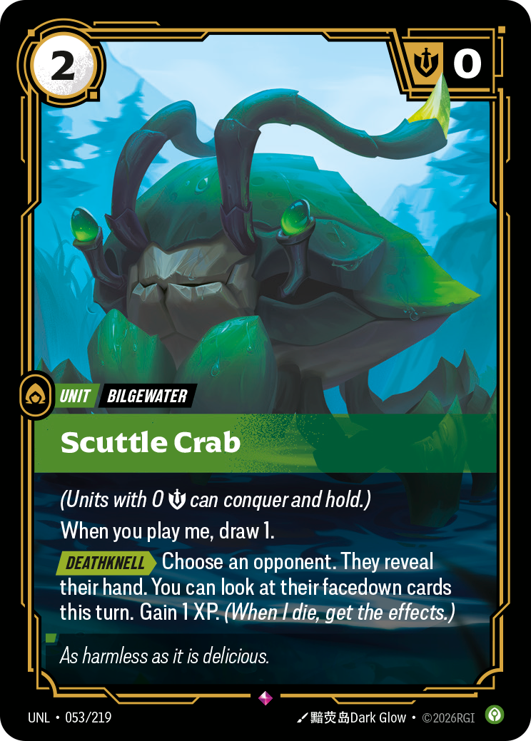 Scuttle Crab — Riftbound UNL-053/219