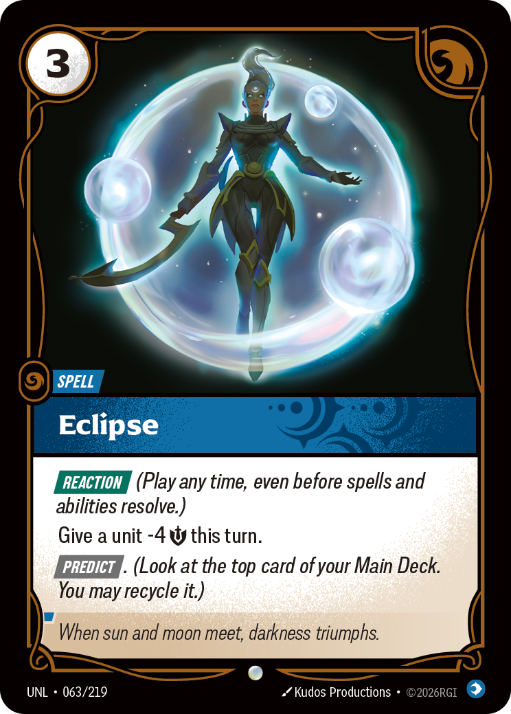 Eclipse — Riftbound UNL-063/219