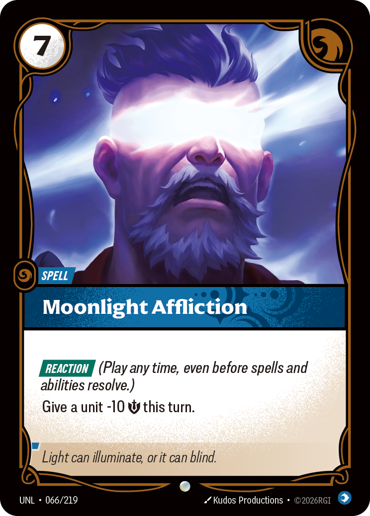 Moonlight Affliction — Riftbound UNL-066/219