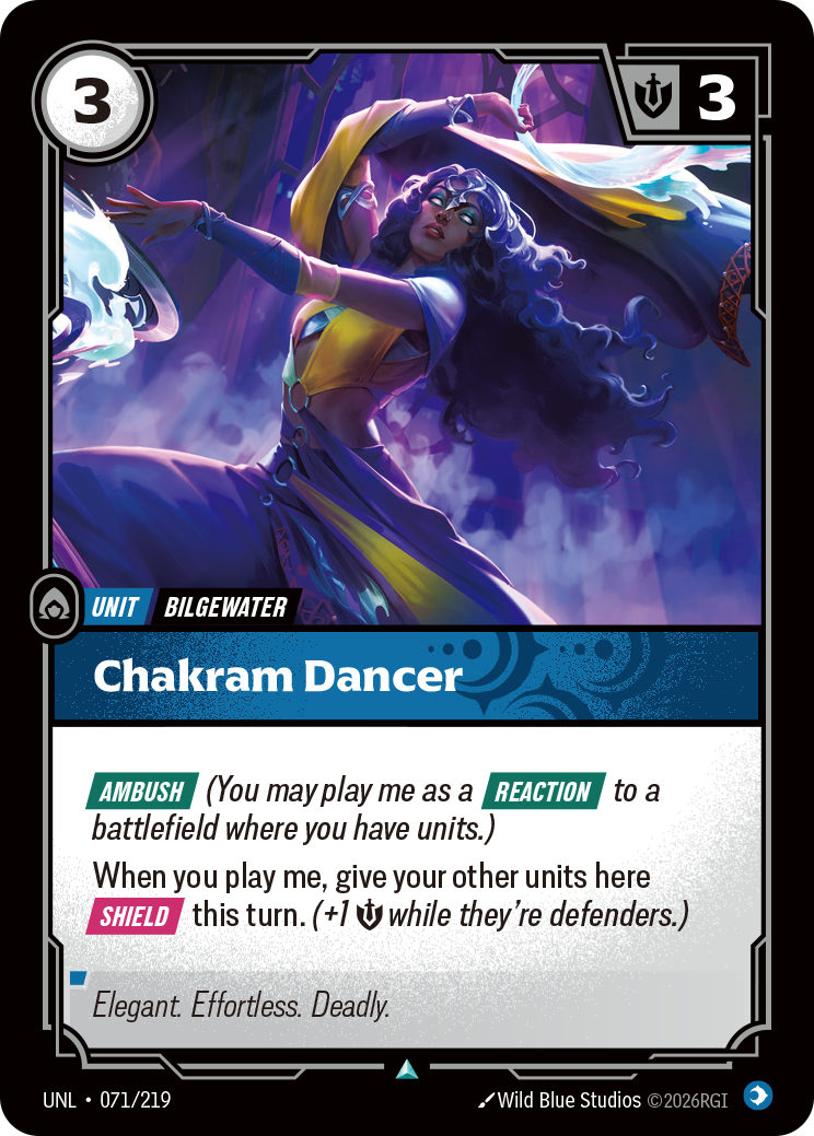 Chakram Dancer — Riftbound UNL-071/219