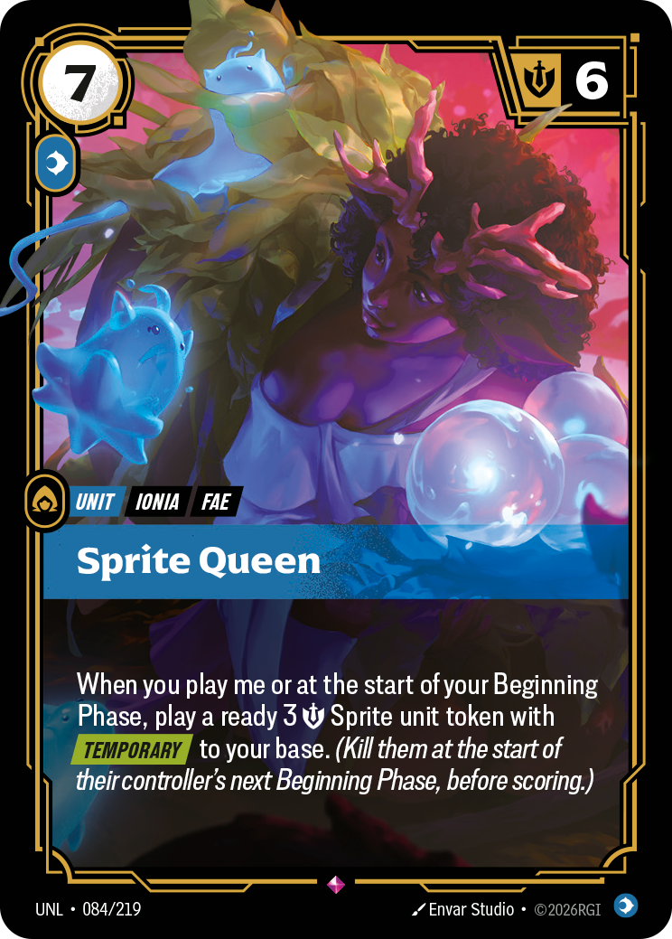 Sprite Queen — Riftbound UNL-084/219