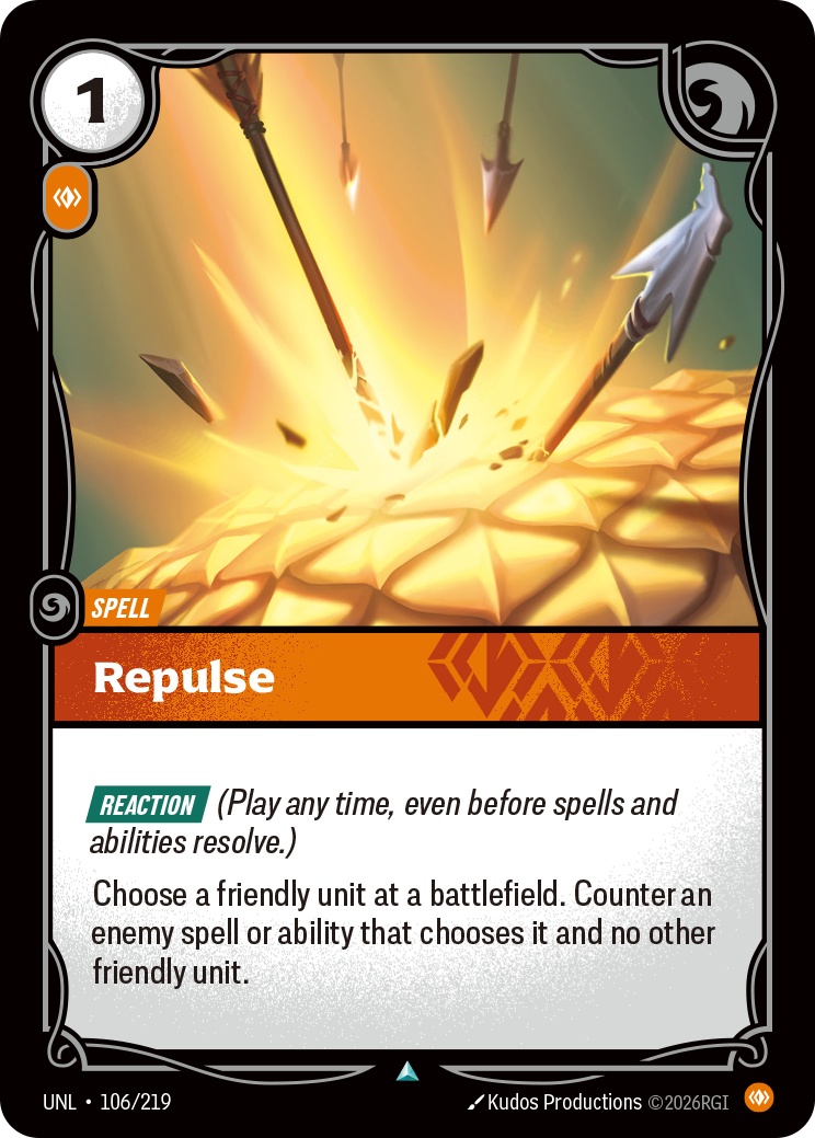 Repulse — Riftbound UNL-106/219
