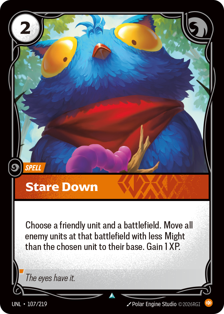 Stare Down — Riftbound UNL-107/219