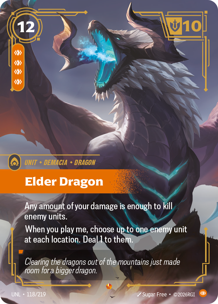 Elder Dragon — Riftbound UNL-118/219