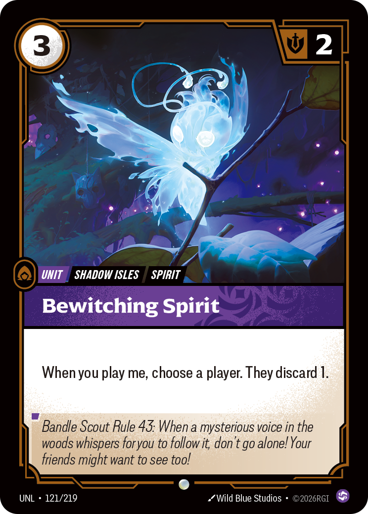 Bewitching Spirit — Riftbound UNL-121/219