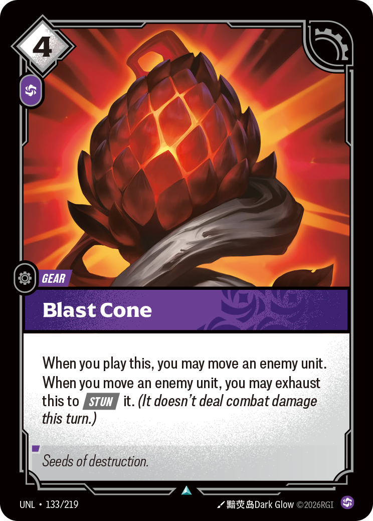 Blast Cone — Riftbound UNL-133/219