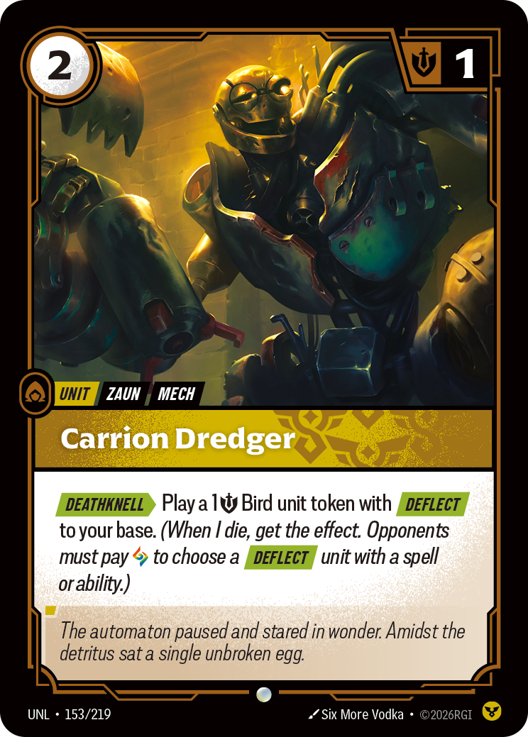 Carrion Dredger — Riftbound UNL-153/219