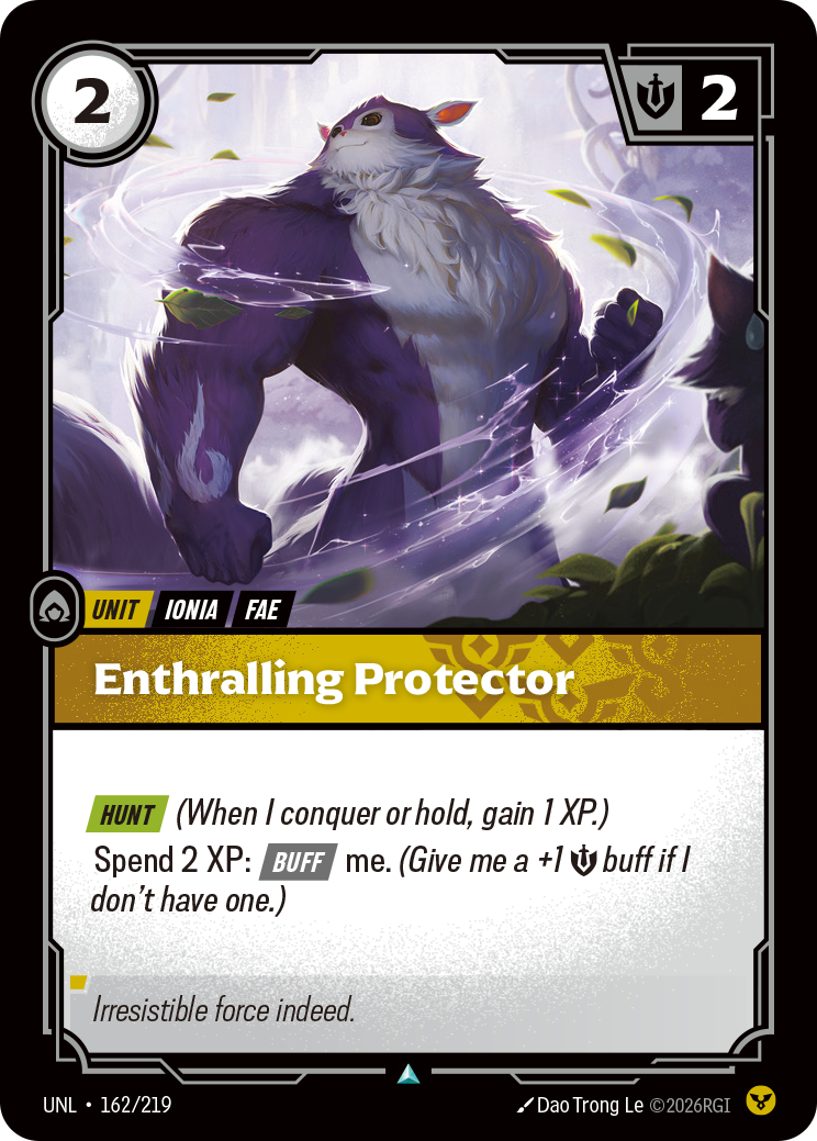 Enthralling Protector — Riftbound UNL-162/219