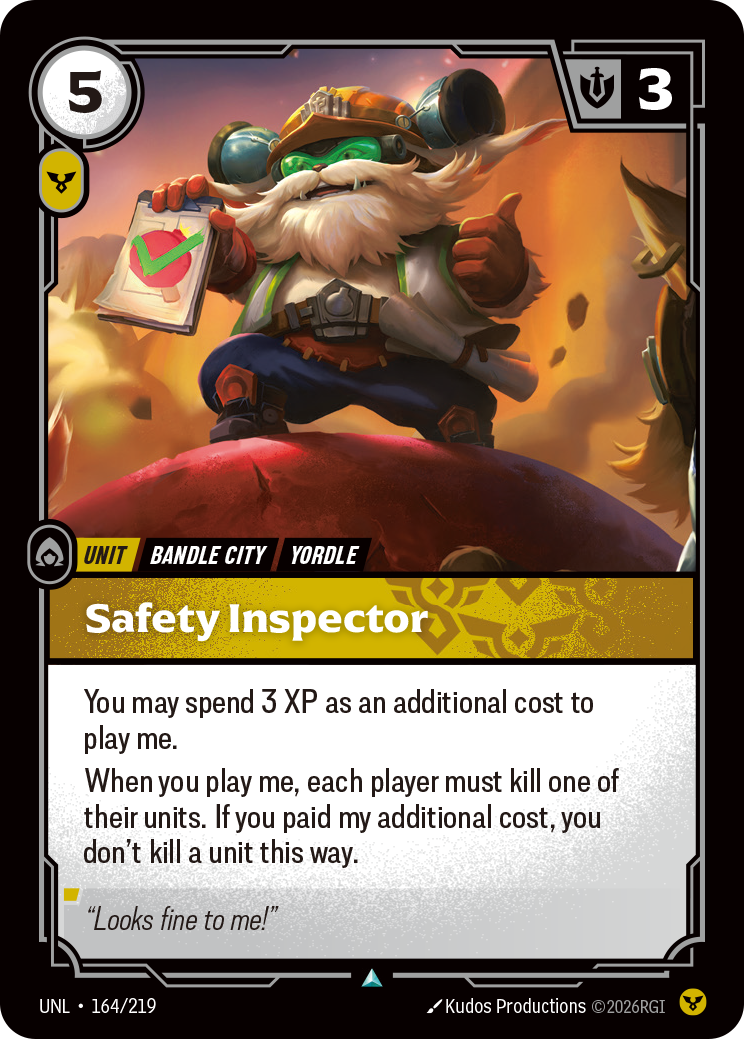 Safety Inspector — Riftbound UNL-164/219