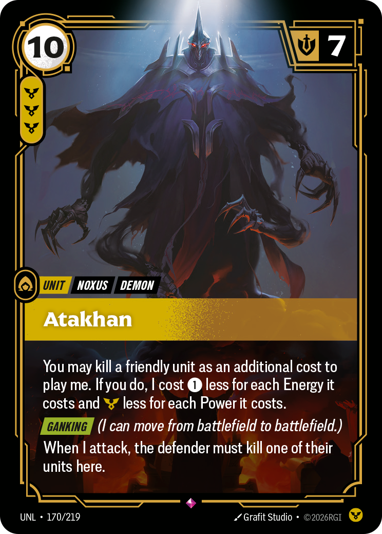 Atakhan — Riftbound UNL-170/219