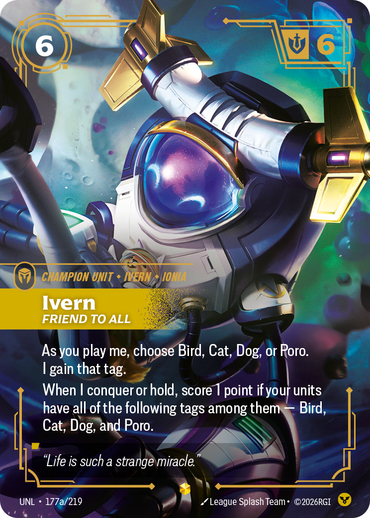Ivern, Friend to All — Riftbound UNL-177a/219