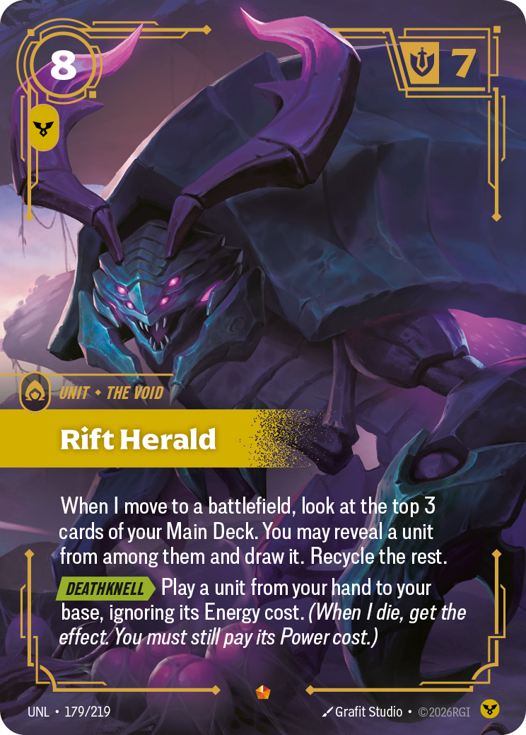 Rift Herald — Riftbound UNL-179/219