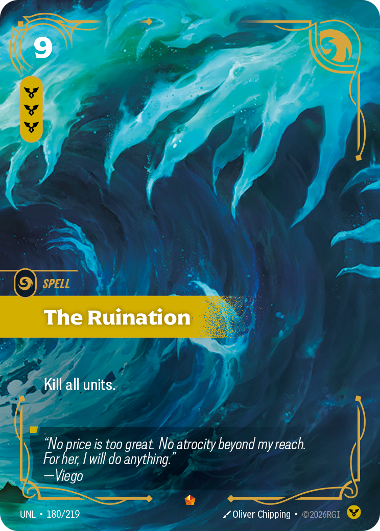 The Ruination — Riftbound UNL-180/219