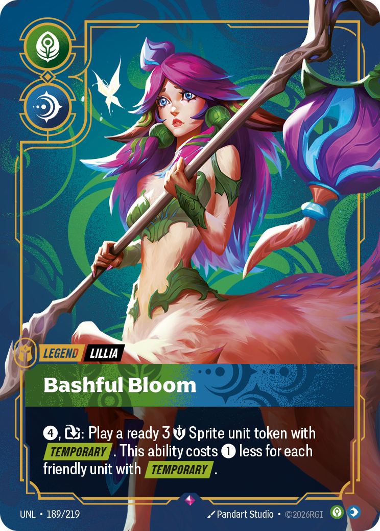 Bashful Bloom — Riftbound UNL-189/219
