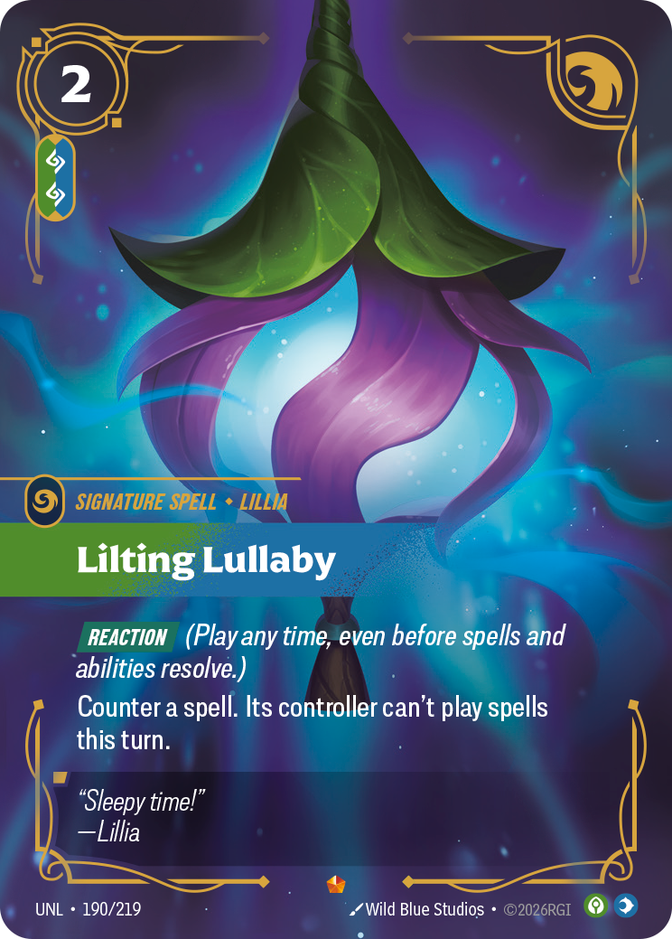 Lilting Lullaby — Riftbound UNL-190/219