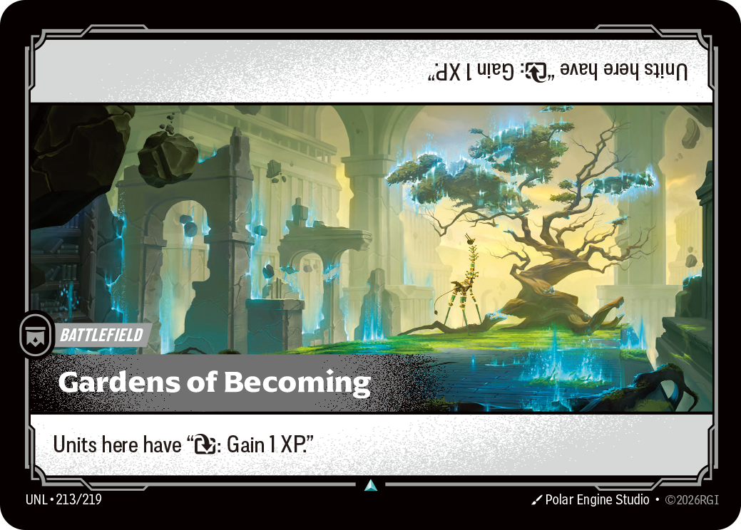 Gardens of Becoming — Riftbound UNL-213/219