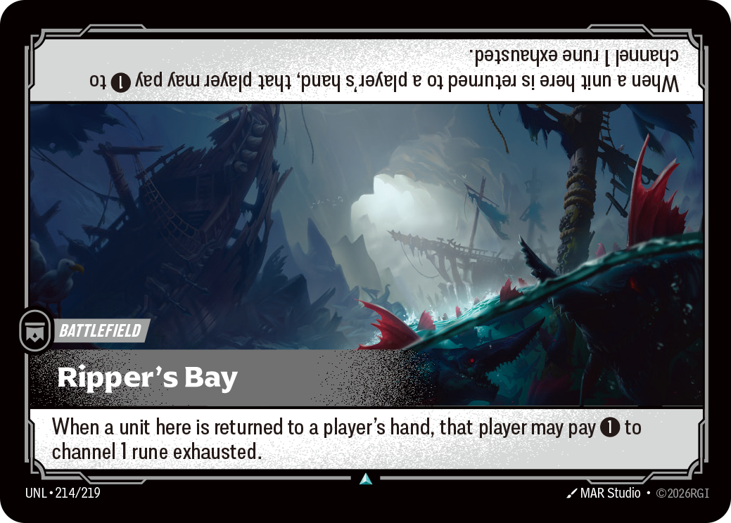 Ripper's Bay — Riftbound UNL-214/219