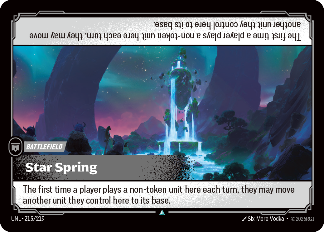 Star Spring — Riftbound UNL-215/219