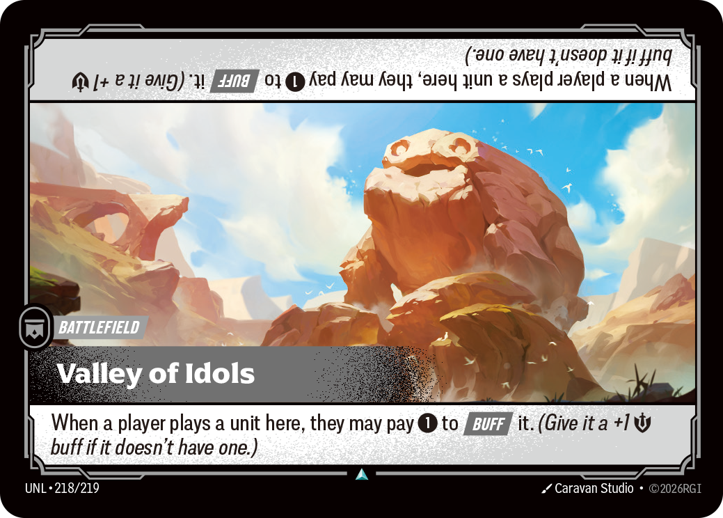 Valley of Idols — Riftbound UNL-218/219