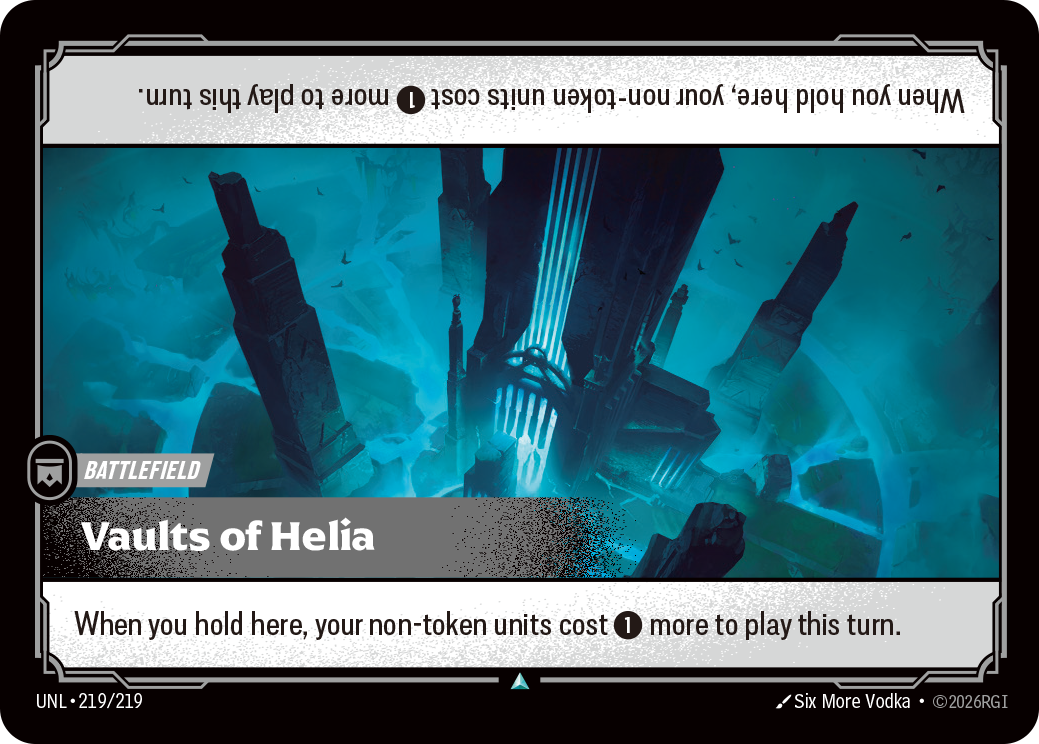 Vaults of Helia — Riftbound UNL-219/219
