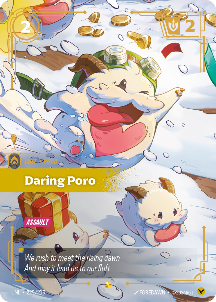 Daring Poro — Riftbound UNL-225/219