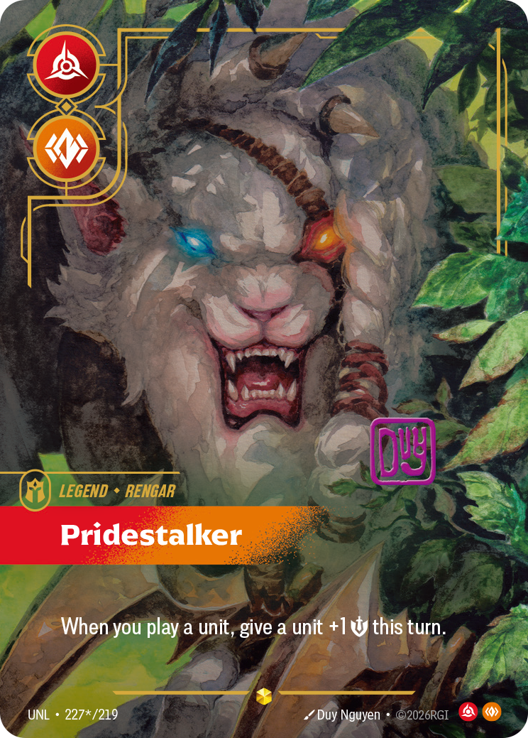Pridestalker — Riftbound UNL-227*/219
