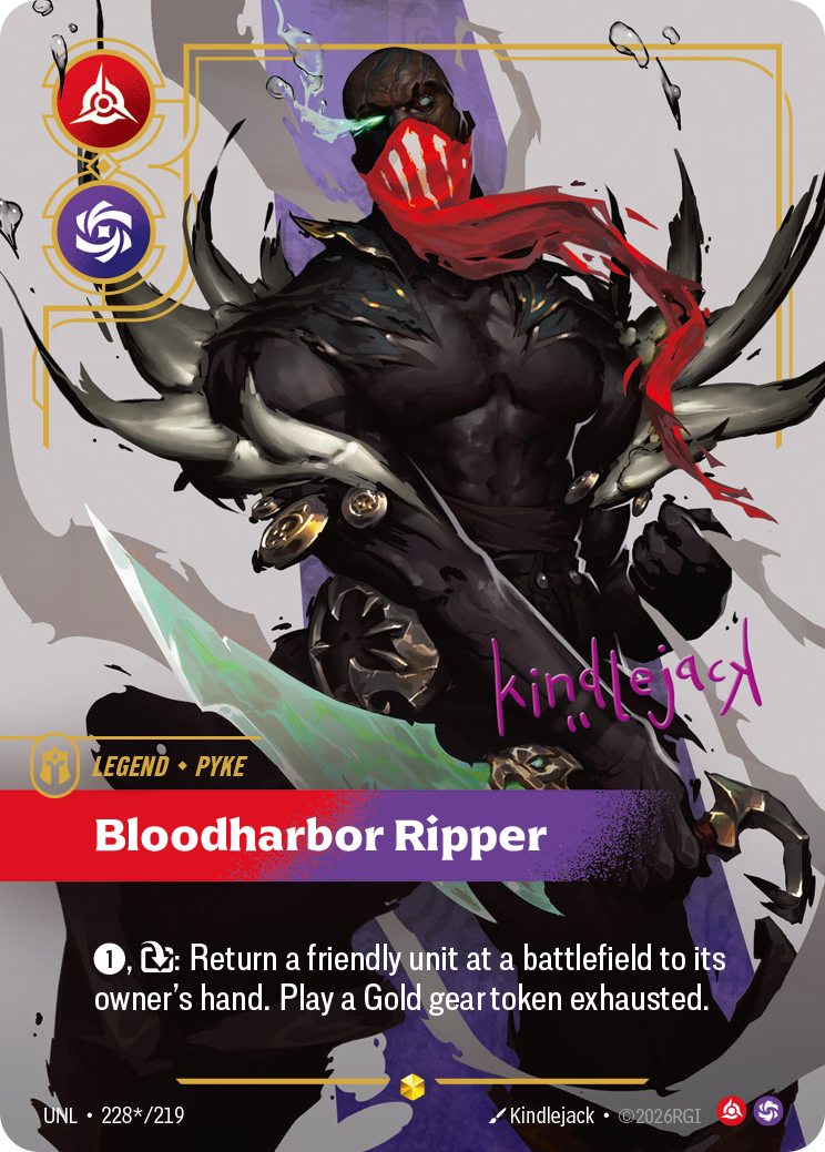 Bloodharbor Ripper — Riftbound UNL-228*/219