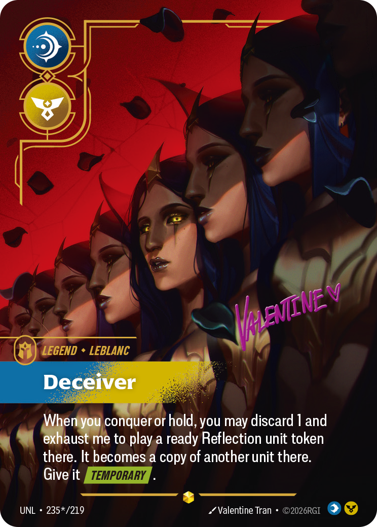 Deceiver — Riftbound UNL-235*/219