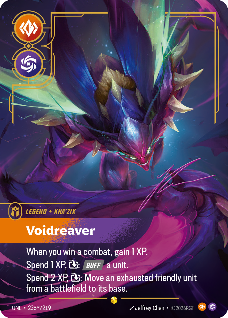 Voidreaver — Riftbound UNL-236*/219