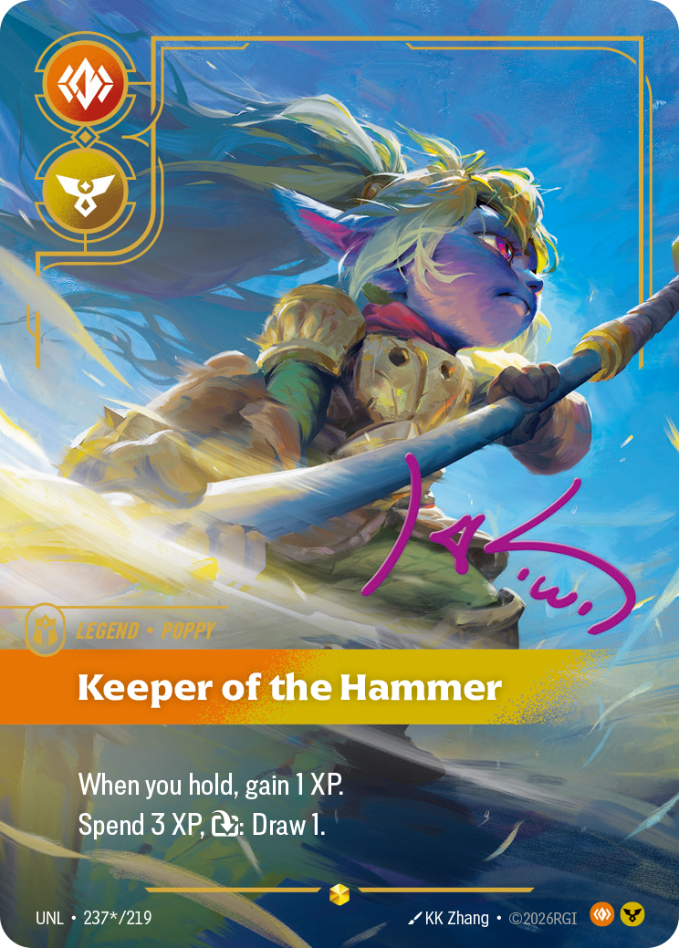 Keeper of the Hammer — Riftbound UNL-237*/219