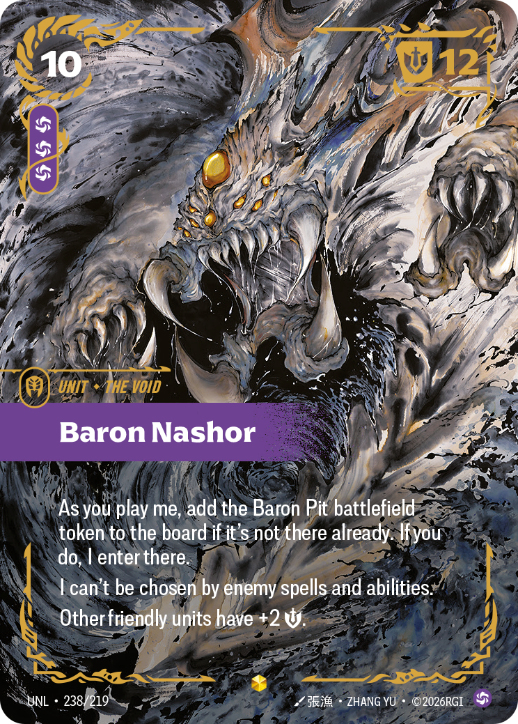 Baron Nashor — Riftbound UNL-238/219