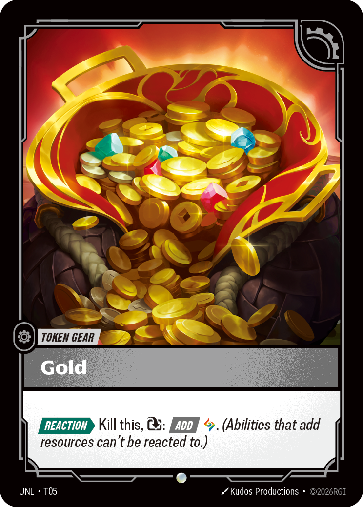 Gold — Riftbound UNL-T05