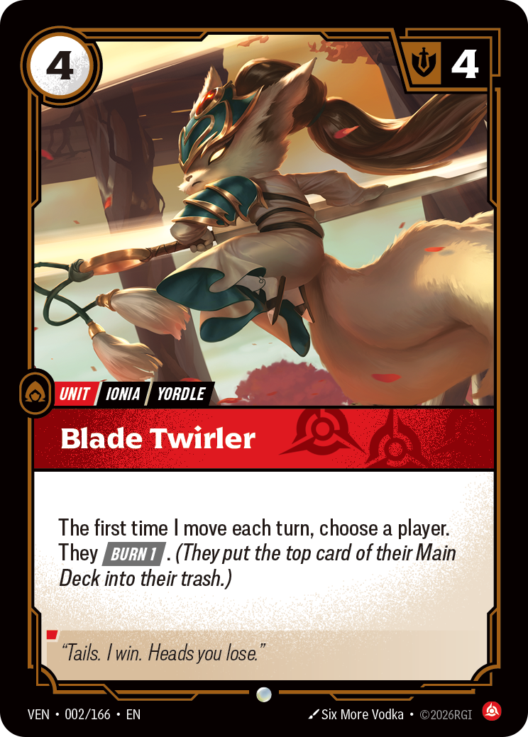 Blade Twirler — Riftbound VEN-002/166