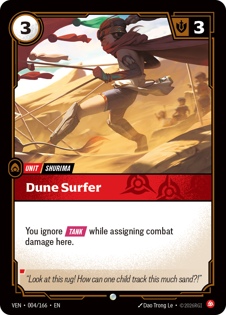 Dune Surfer — Riftbound VEN-004/166