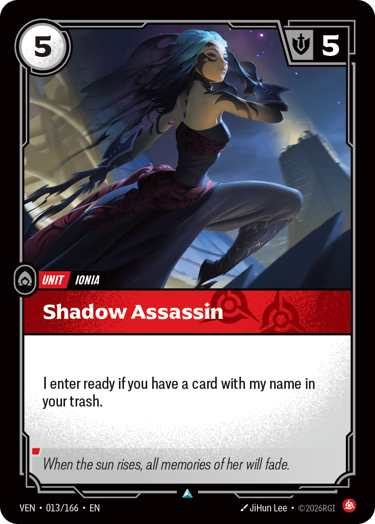 Shadow Assassin — Riftbound VEN-013/166