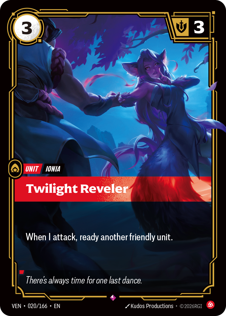 Twilight Reveler — Riftbound VEN-020/166