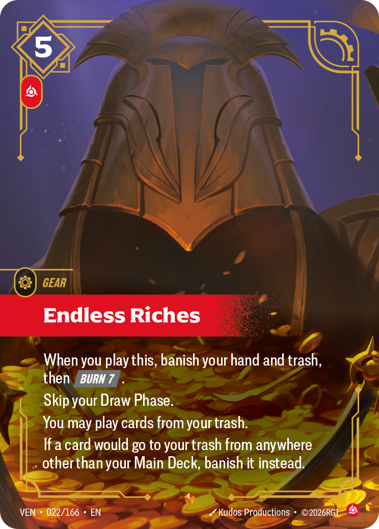 Endless Riches — Riftbound VEN-022/166