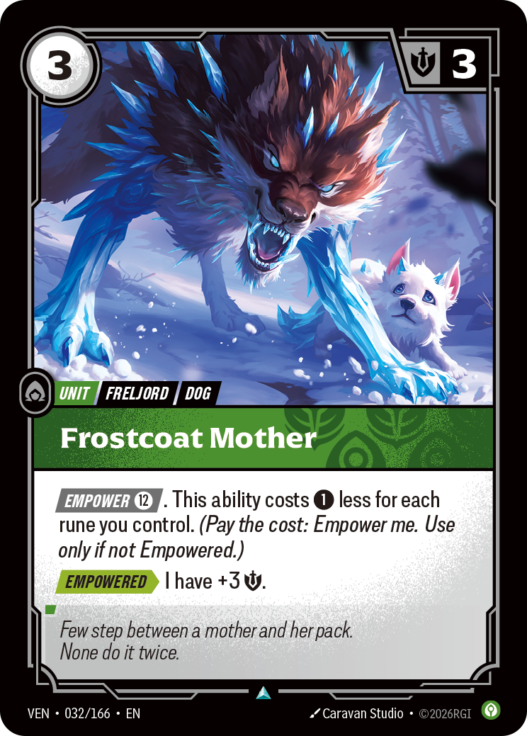 Frostcoat Mother — Riftbound VEN-032/166