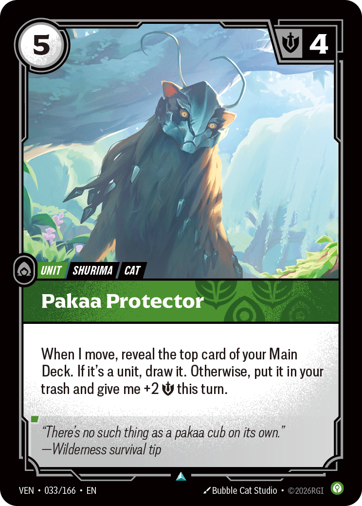 Pakaa Protector — Riftbound VEN-033/166