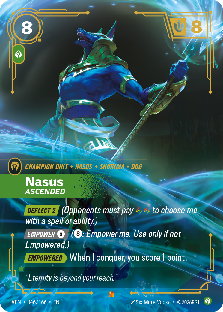 Nasus, Ascended — Riftbound VEN-046/166