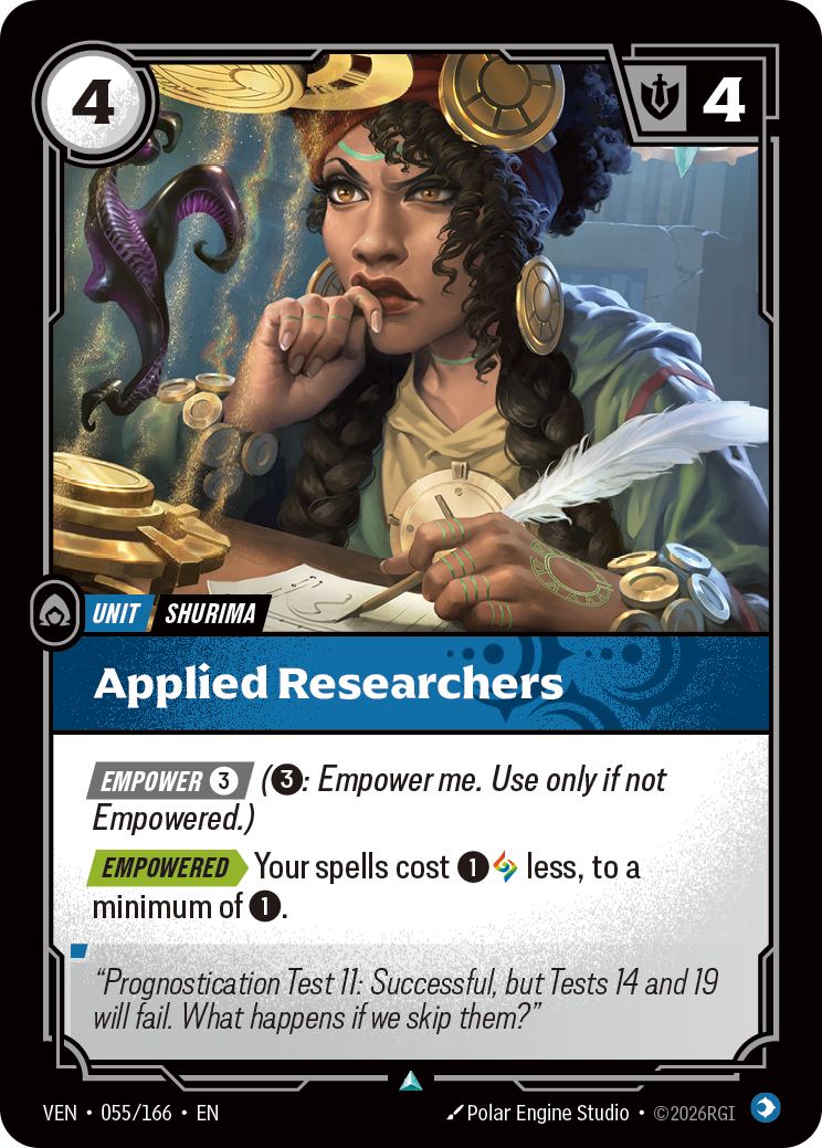 Applied Researchers — Riftbound VEN-055/166