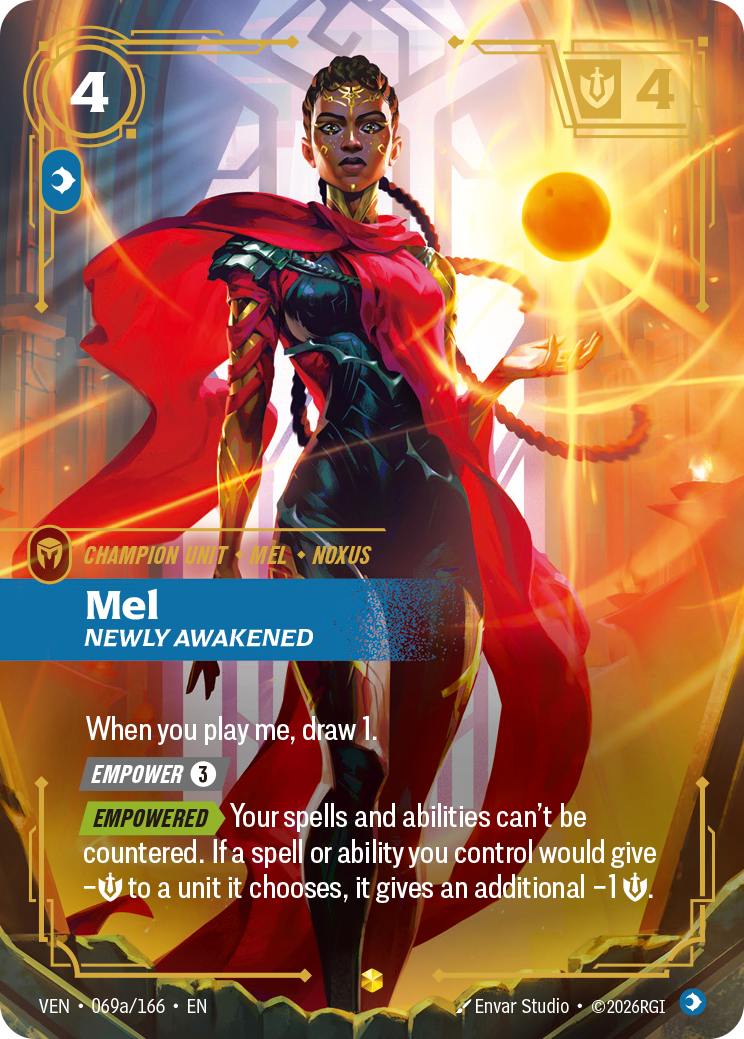 Mel, Newly Awakened — Riftbound VEN-069a/166