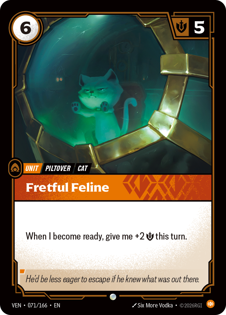 Fretful Feline — Riftbound VEN-071/166