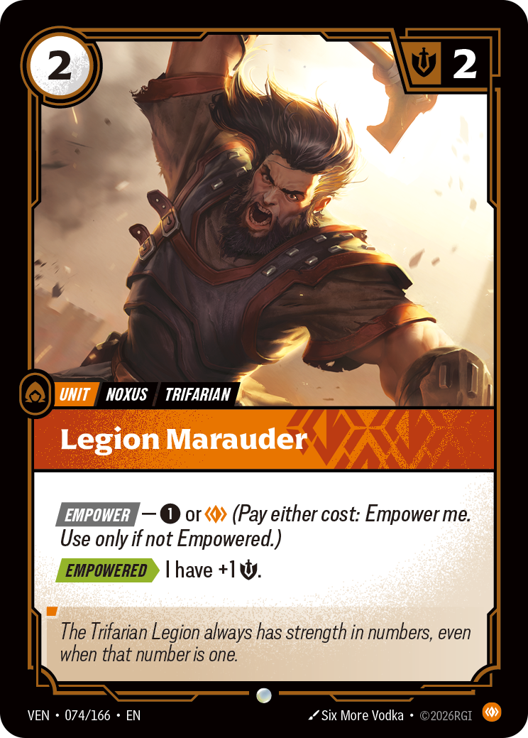 Legion Marauder — Riftbound VEN-074/166