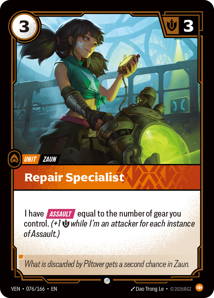Repair Specialist — Riftbound VEN-076/166