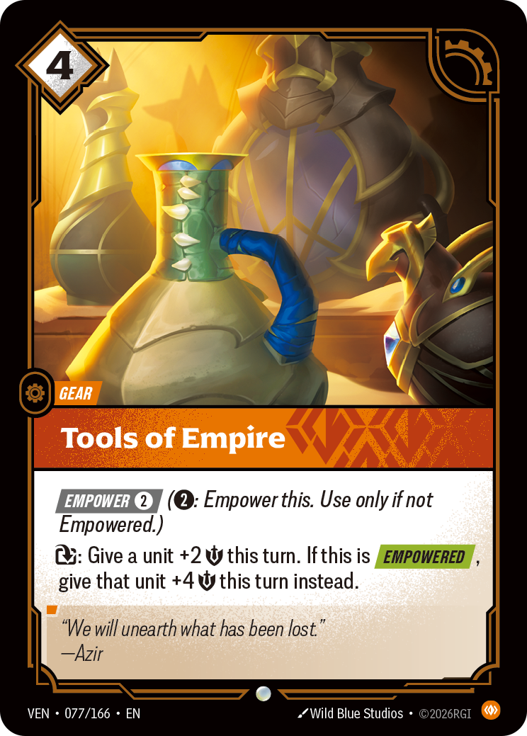 Tools of Empire — Riftbound VEN-077/166