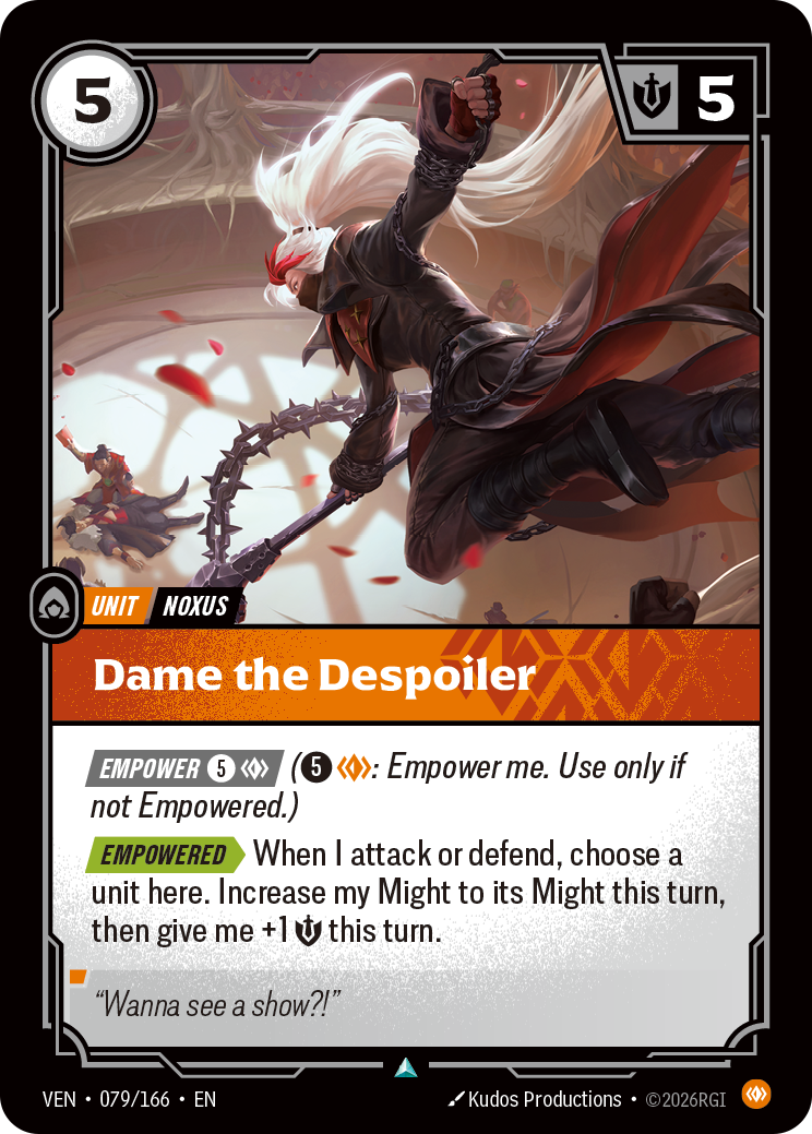 Dame the Despoiler — Riftbound VEN-079/166
