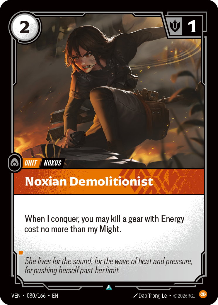 Noxian Demolitionist — Riftbound VEN-080/166