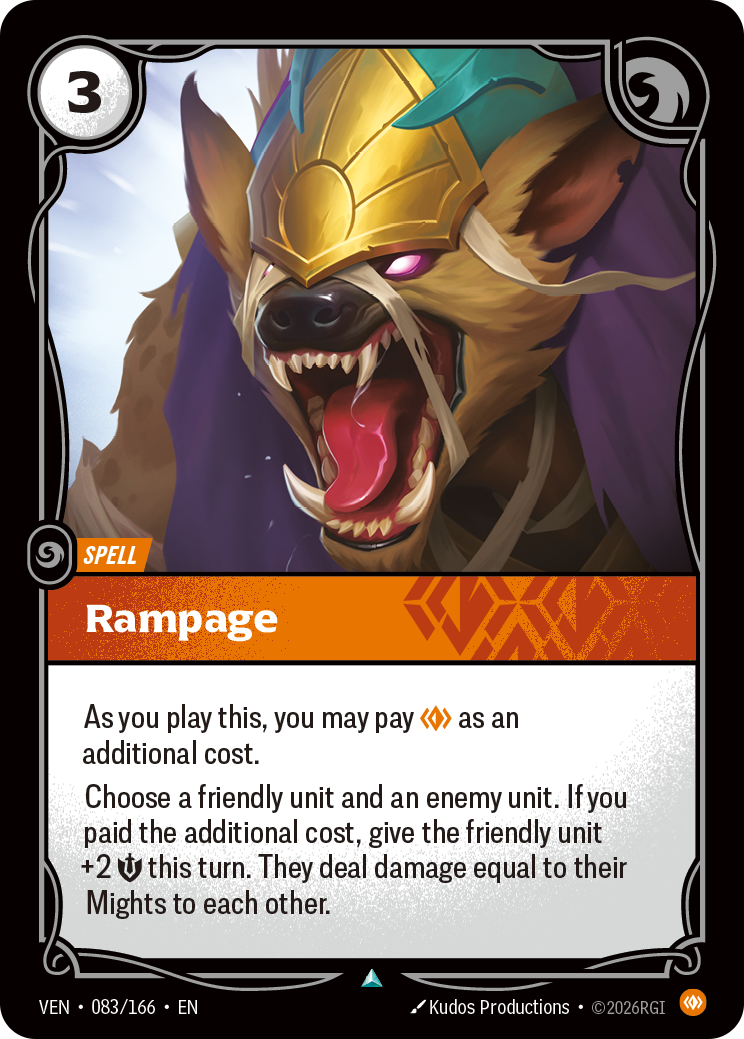 Rampage — Riftbound VEN-083/166